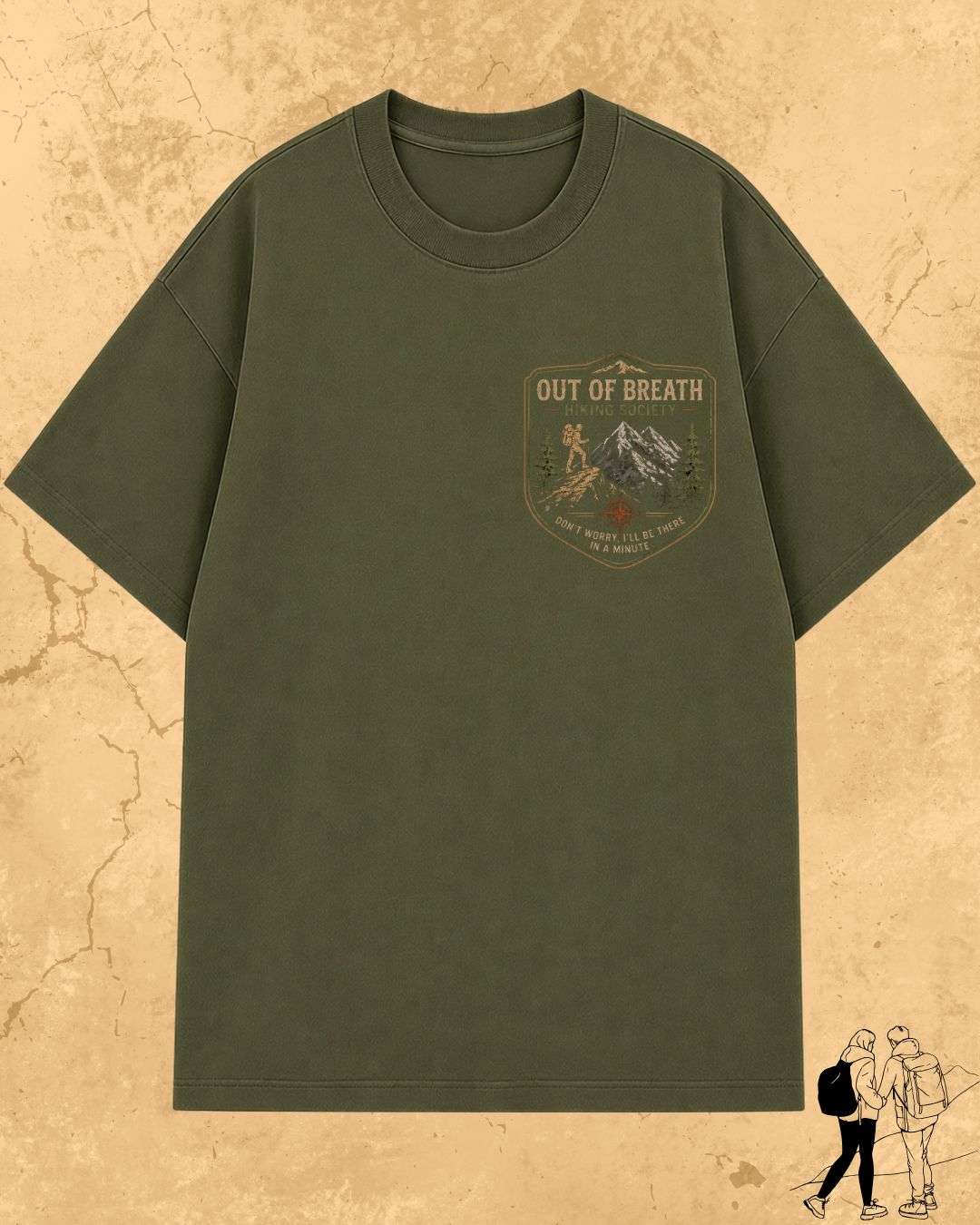 Hiking Cotton Tshirt Swiftsoul 