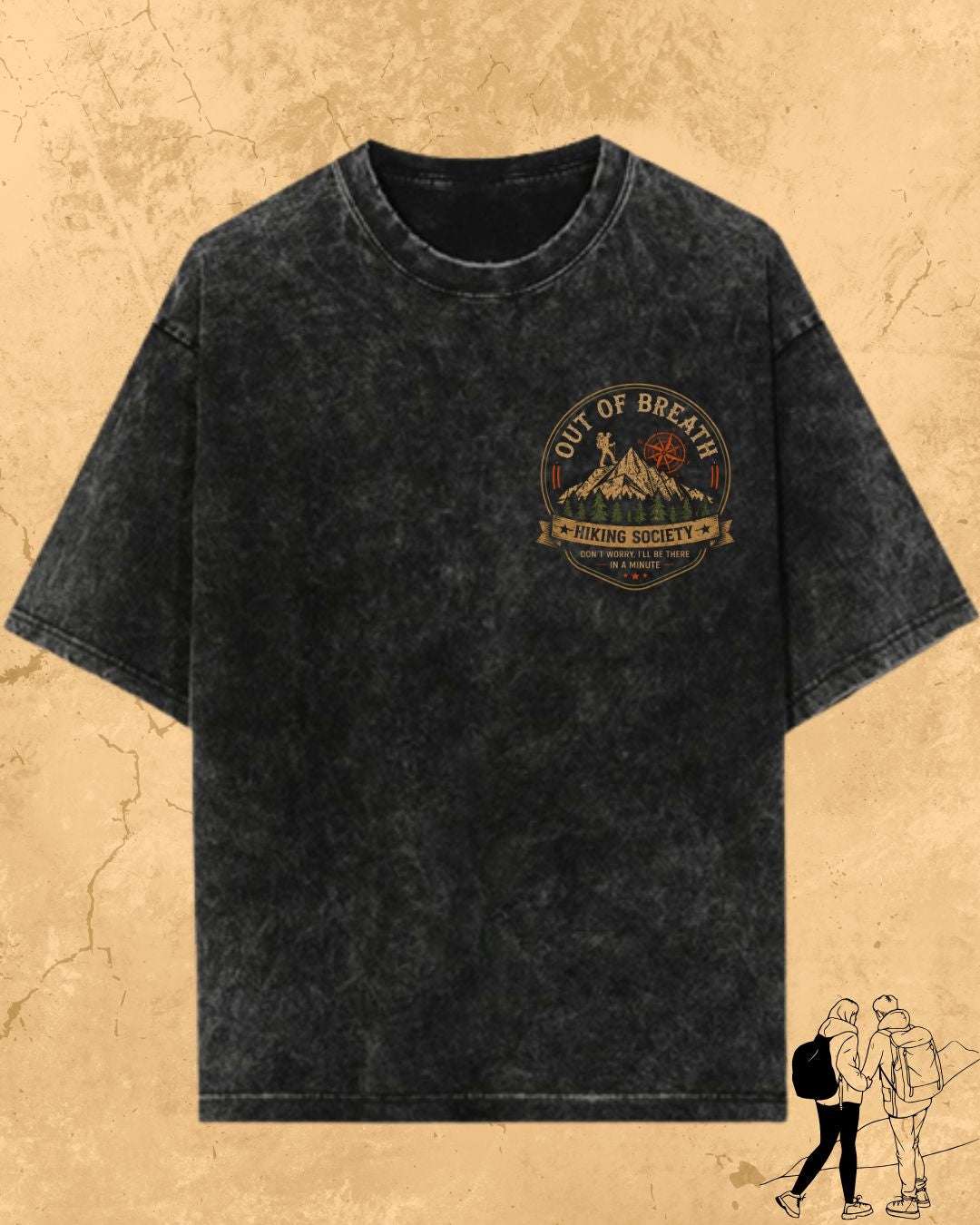 Hiking Cotton Tshirt Swiftsoul 
