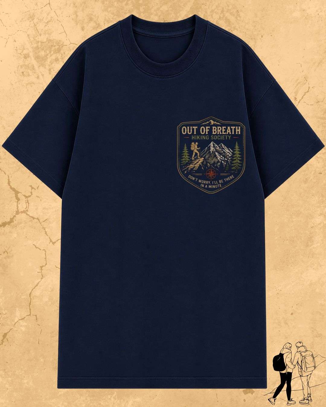 Hiking Cotton Tshirt Swiftsoul 