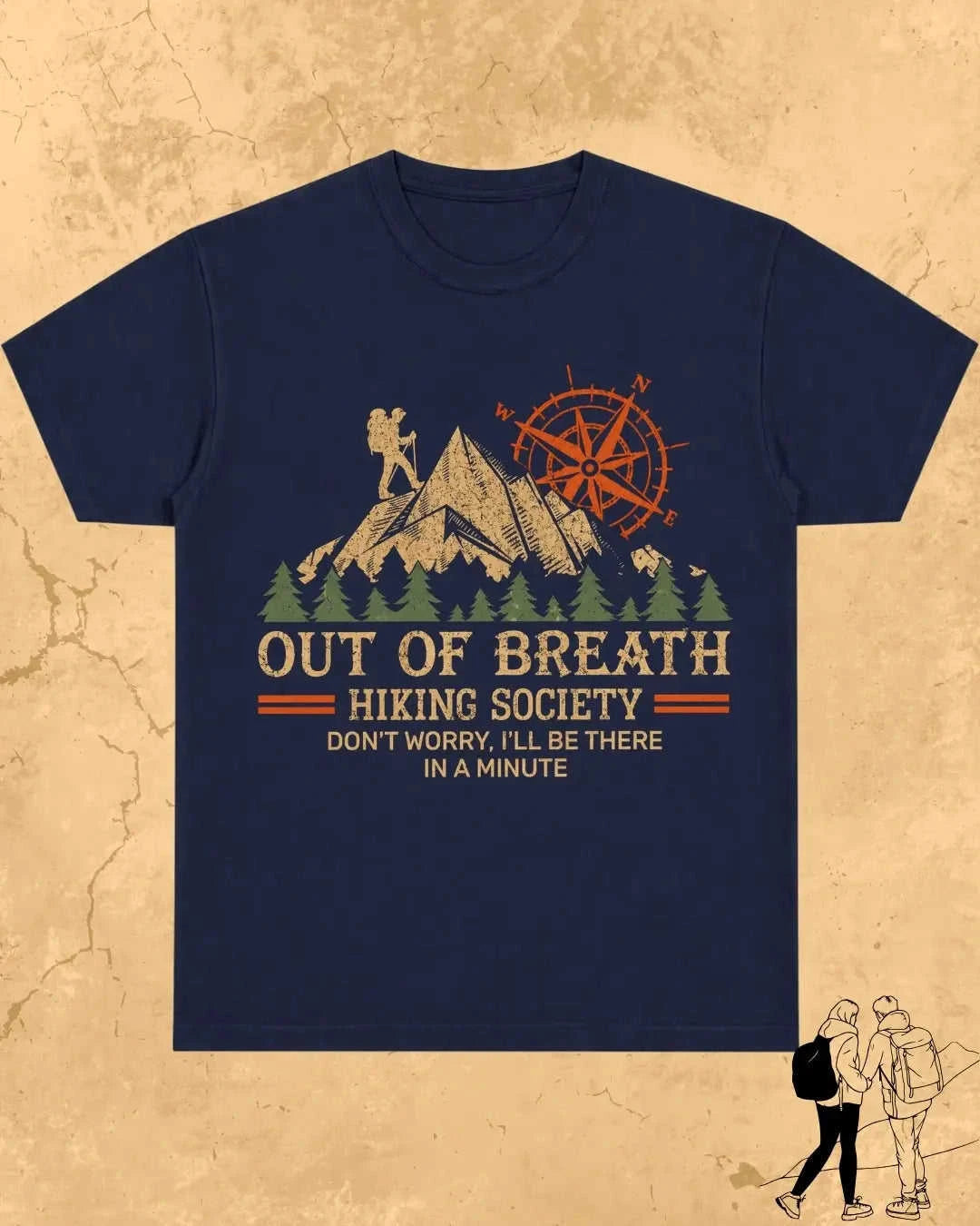 Hiking Cotton Tshirt Swiftsoul