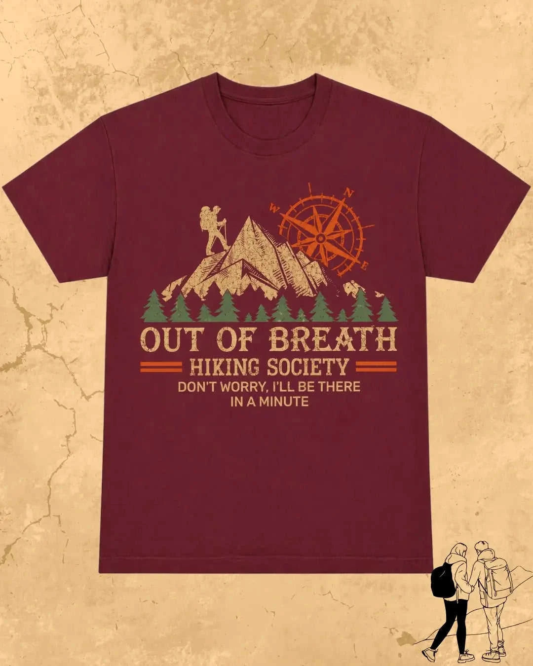 Hiking Cotton Tshirt Swiftsoul