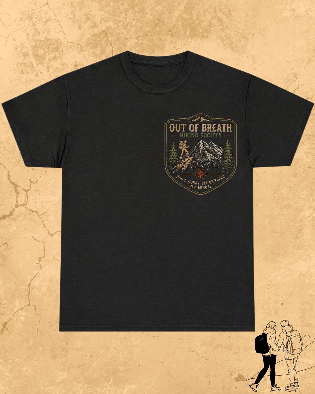 Hiking Cotton Tshirt Swiftsoul 