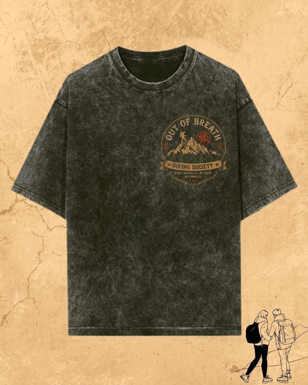 Hiking Cotton Tshirt Swiftsoul 