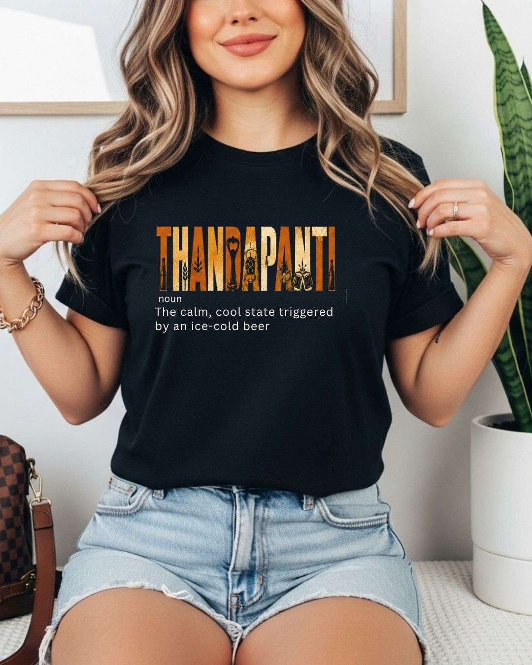 Hinglish Beer Dictionary Cotton Tshirt Billien LLC 