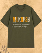 Hinglish Beer Dictionary Cotton Tshirt Billien LLC 