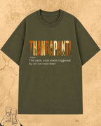 Hinglish Beer Dictionary Cotton Tshirt Billien LLC 