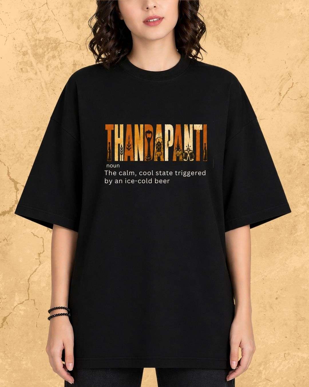 Hinglish Beer Dictionary Cotton Tshirt Billien LLC 