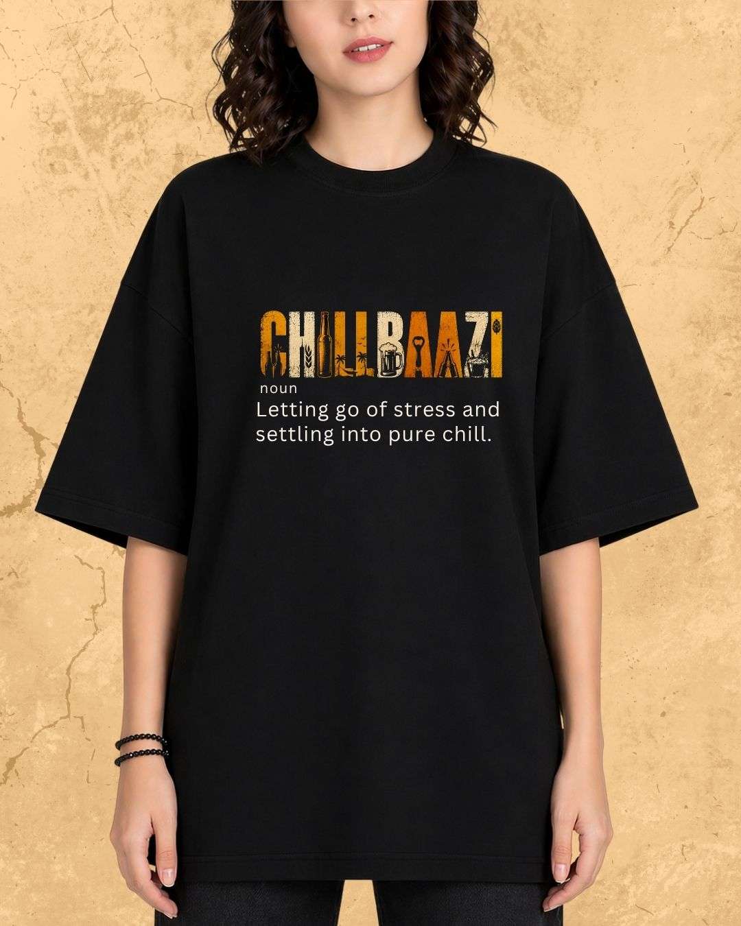Hinglish Beer Dictionary Cotton Tshirt Billien LLC 