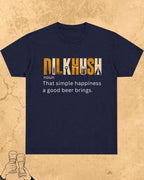 Hinglish Beer Dictionary Cotton Tshirt Billien LLC 