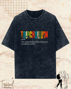 Hinglish Dictionary Travel Cotton Tshirt Billien LLC 