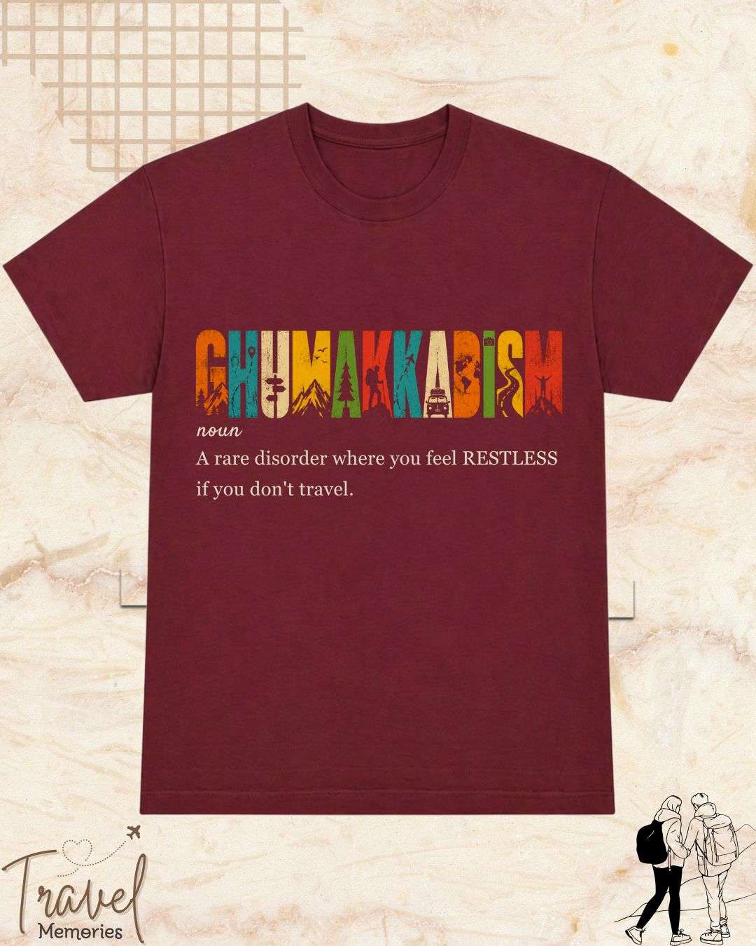 Hinglish Dictionary Travel Cotton Tshirt Swiftsoul 