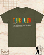 Hinglish Dictionary Travel Cotton Tshirt Swiftsoul 