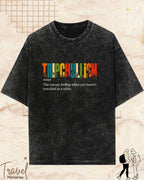 Hinglish Dictionary Travel Cotton Tshirt Swiftsoul 