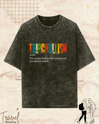 Hinglish Dictionary Travel Cotton Tshirt Swiftsoul 