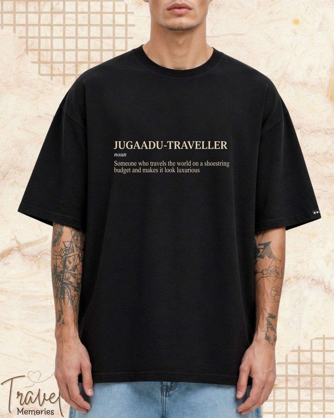 Hinglish Minimalist Dictionary Travel Cotton Tshirt Swiftsoul 