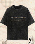 Hinglish Minimalist Dictionary Travel Cotton Tshirt Swiftsoul 