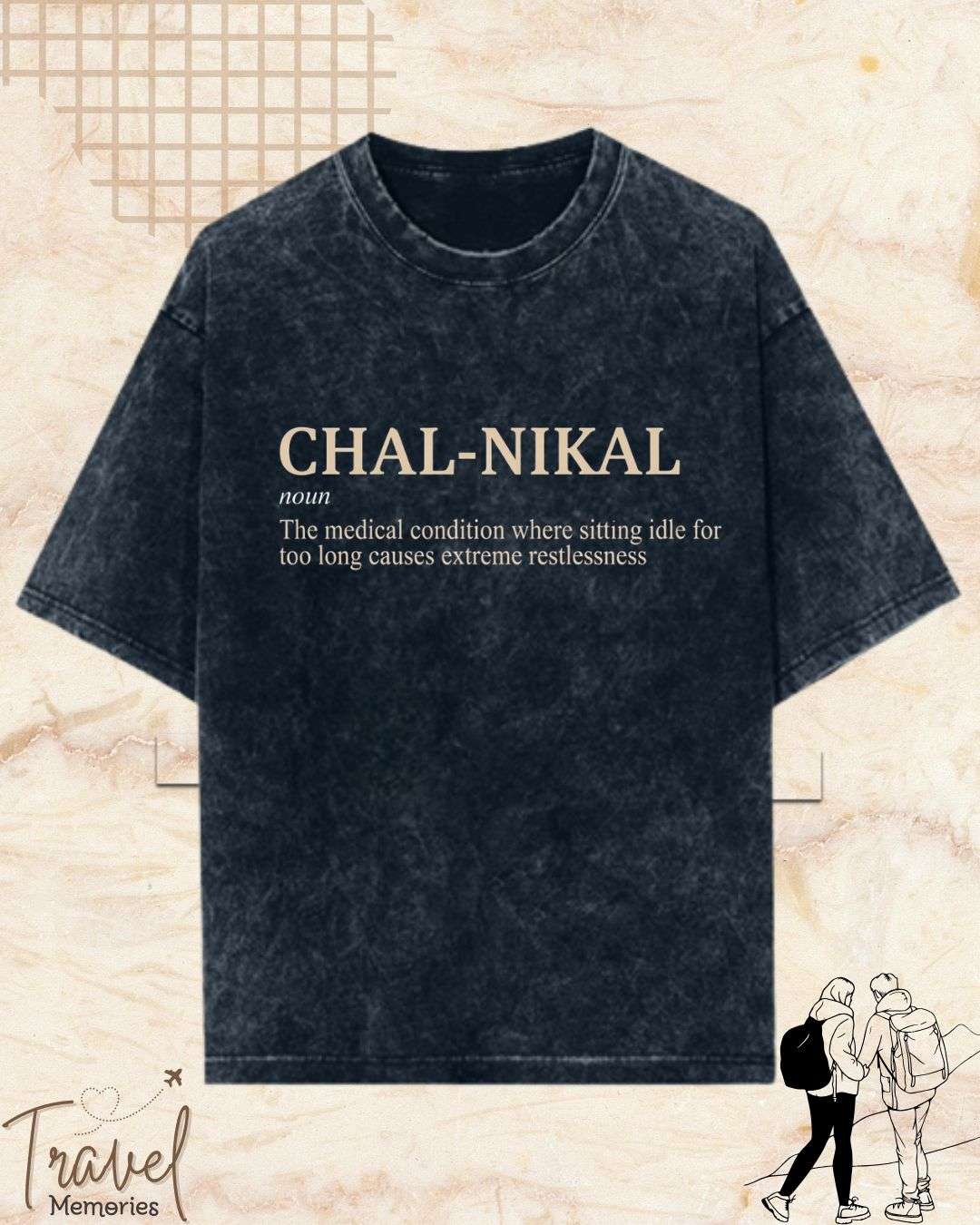 Hinglish Minimalist Dictionary Travel Cotton Tshirt Swiftsoul 