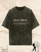 Hinglish Minimalist Dictionary Travel Cotton Tshirt Swiftsoul 
