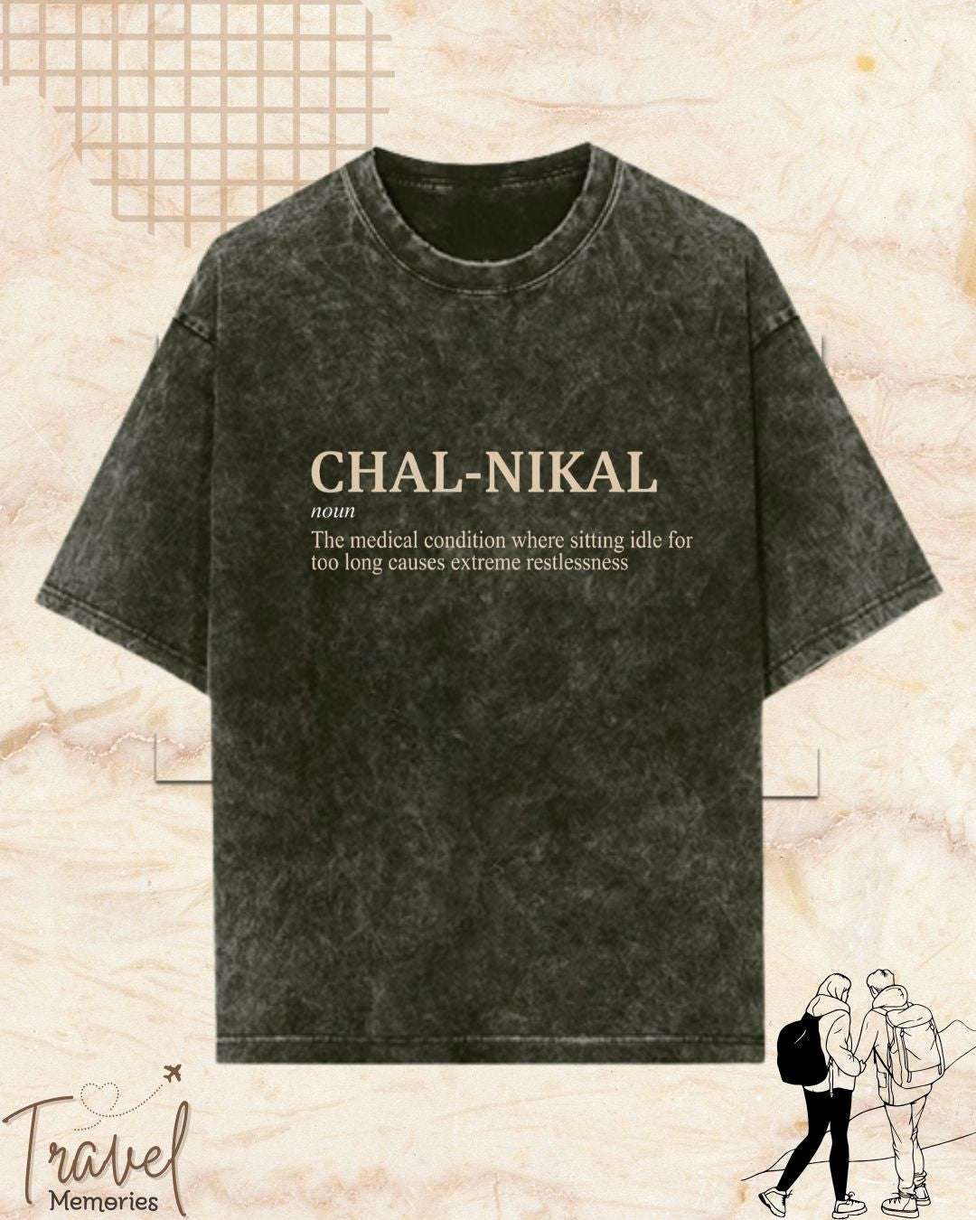 Hinglish Minimalist Dictionary Travel Cotton Tshirt Swiftsoul 