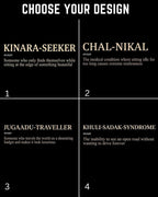 Hinglish Minimalist Dictionary Travel Cotton Tshirt Swiftsoul 