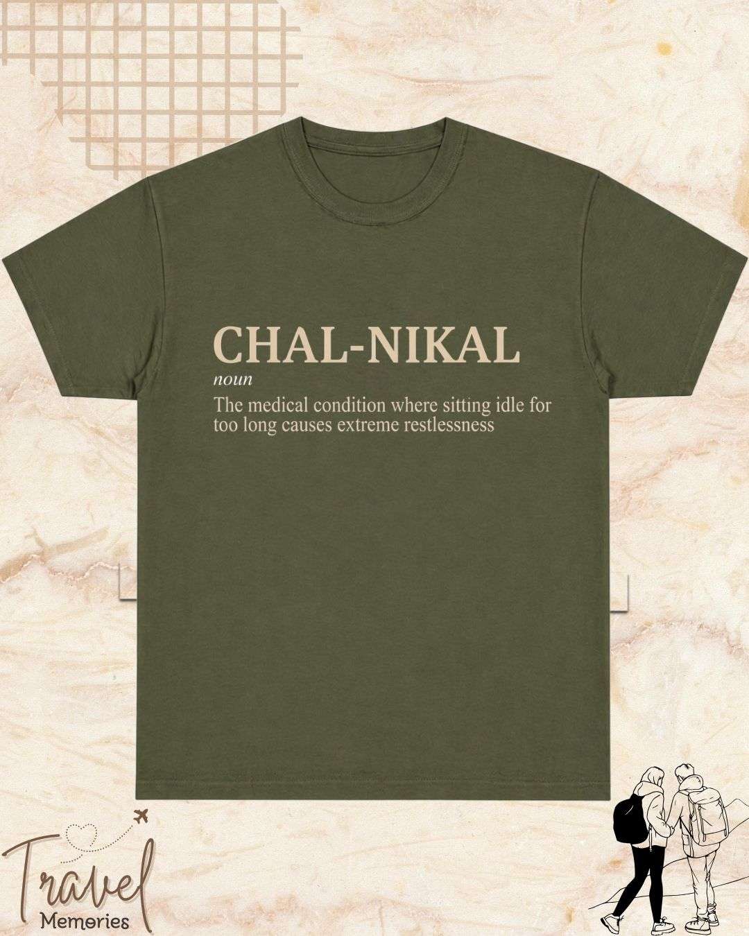 Hinglish Minimalist Dictionary Travel Cotton Tshirt Swiftsoul 