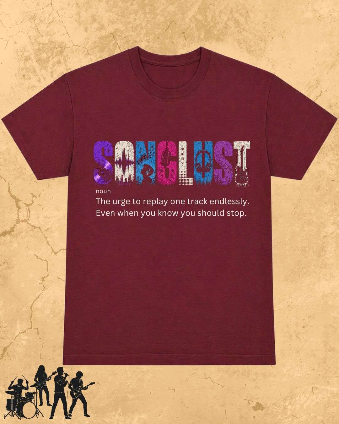 Hinglish Music Dictionary Cotton Tshirt Billien LLC 