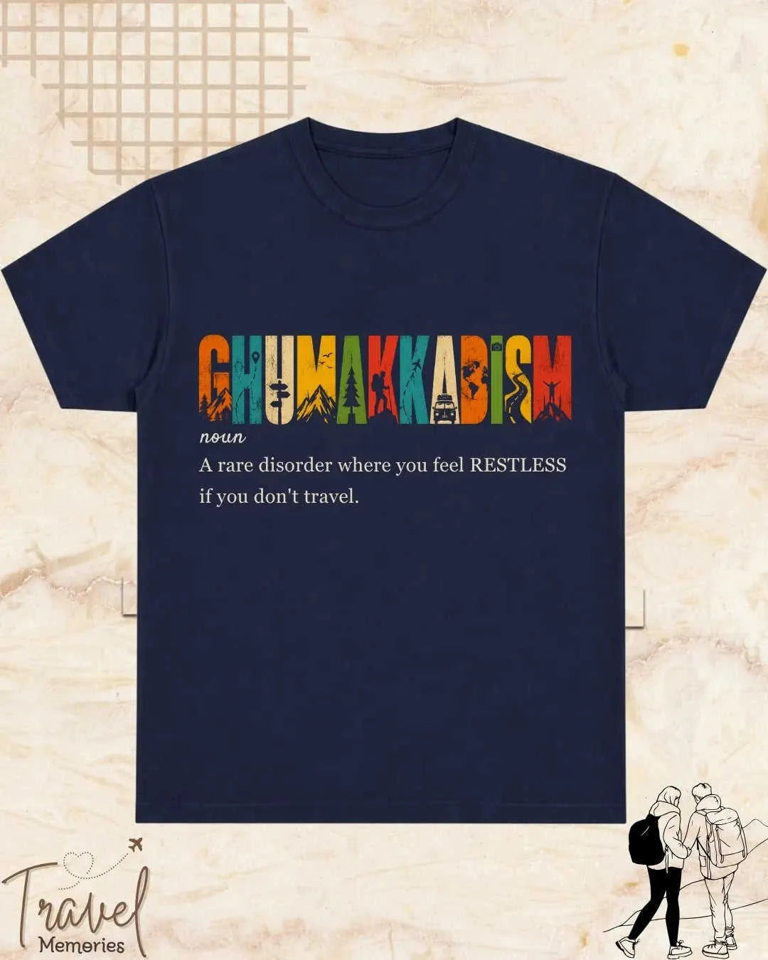 Hinglish Travel Dictionary Cotton Tee Swiftsoul
