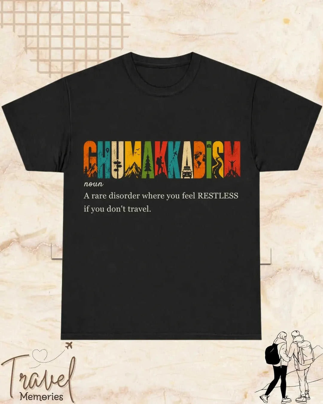 Hinglish Travel Dictionary Cotton Tee Swiftsoul