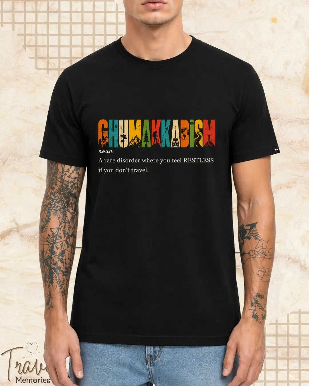 Hinglish Travel Dictionary Cotton Tee Swiftsoul