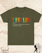 Hinglish Travel Dictionary Cotton Tee Swiftsoul