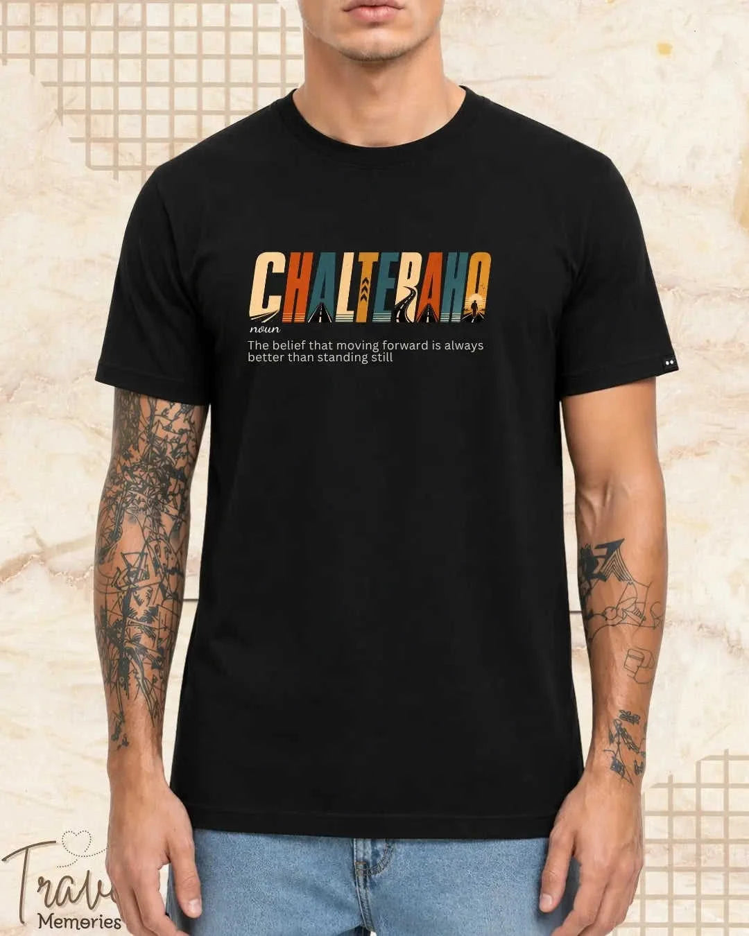 Hinglish Travel Dictionary Cotton Tshirt Swiftsoul