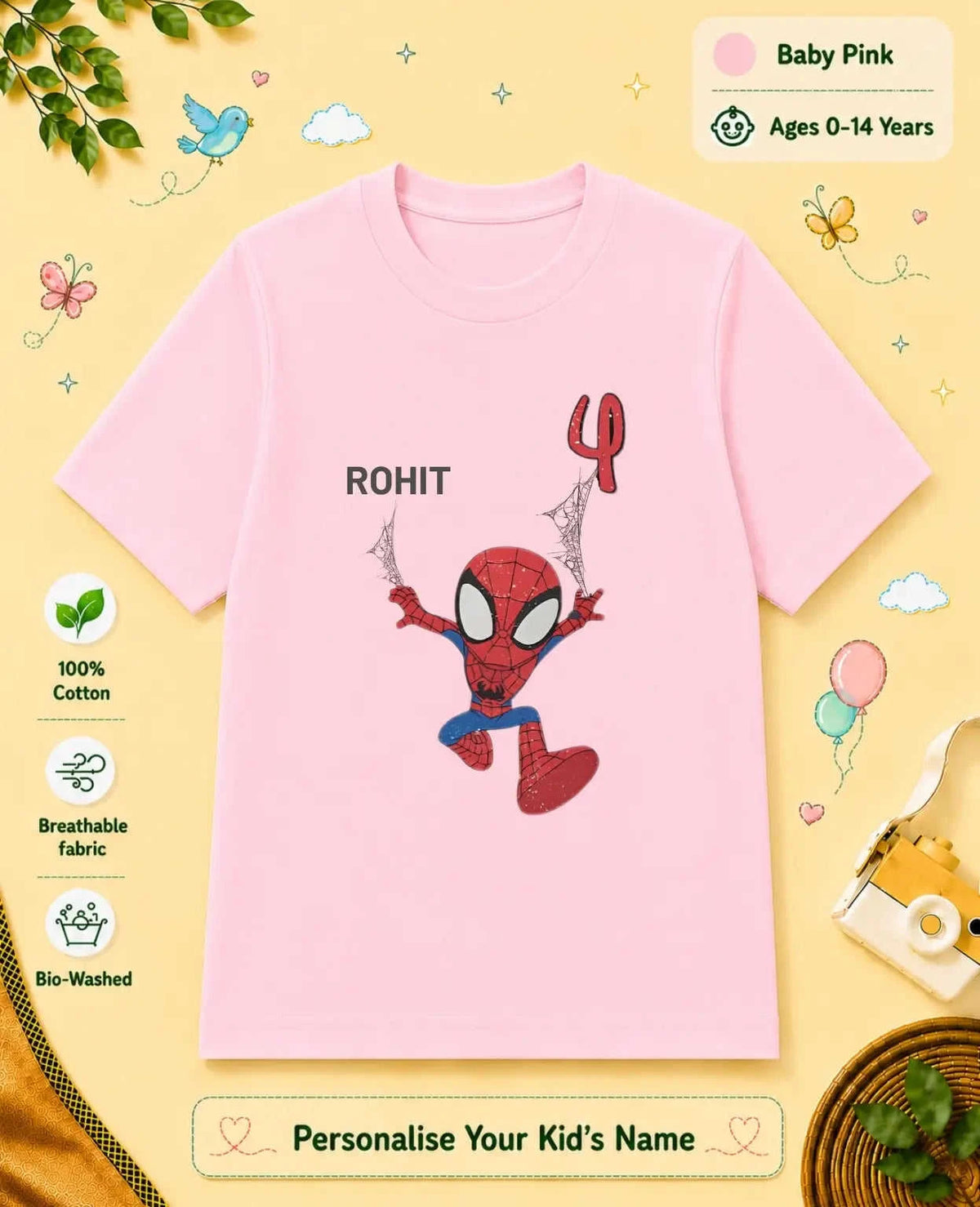 Hollywood Custom Kid Cotton Tshirt Swiftsoul