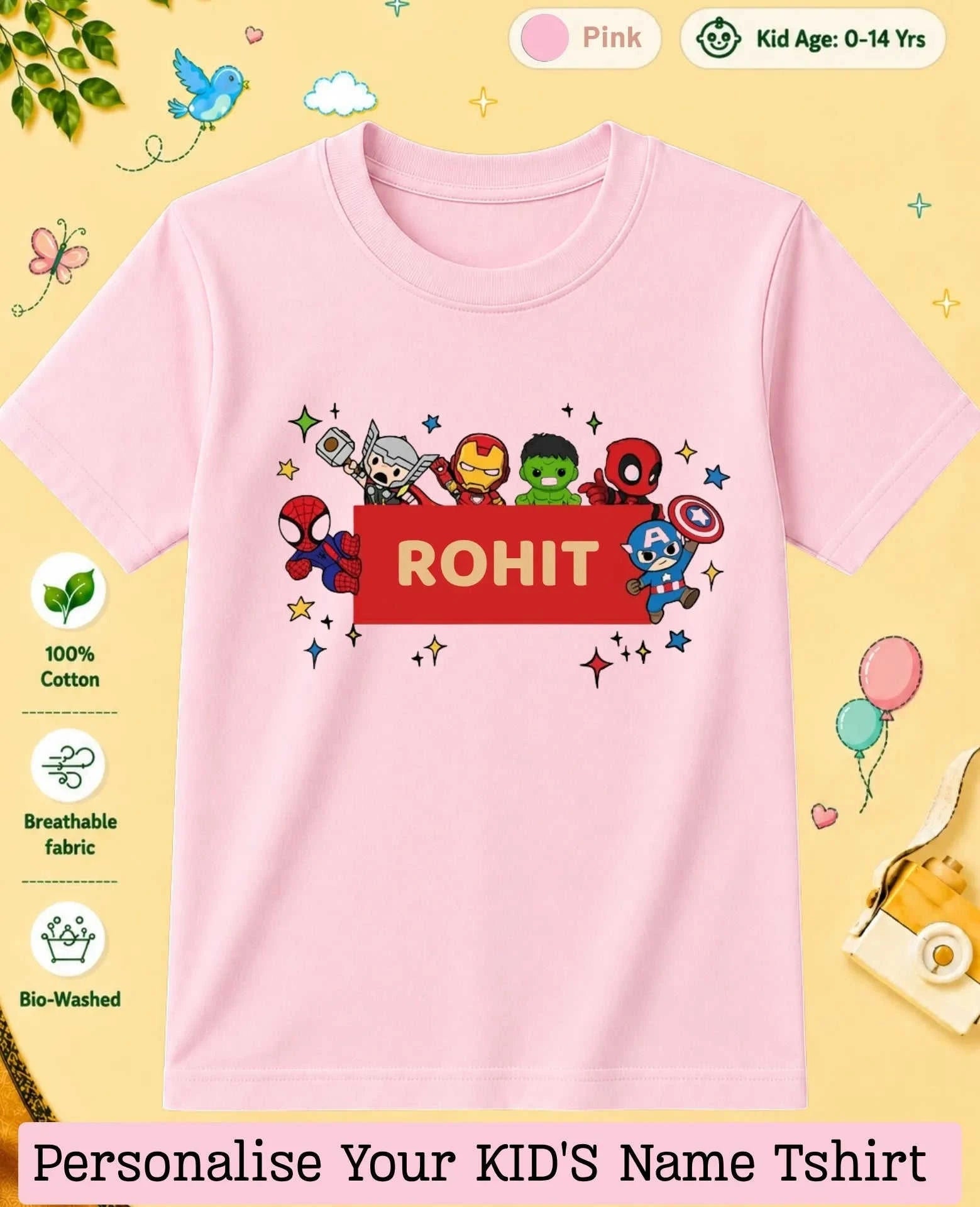 Hollywood Custom Kid Cotton Tshirt Swiftsoul