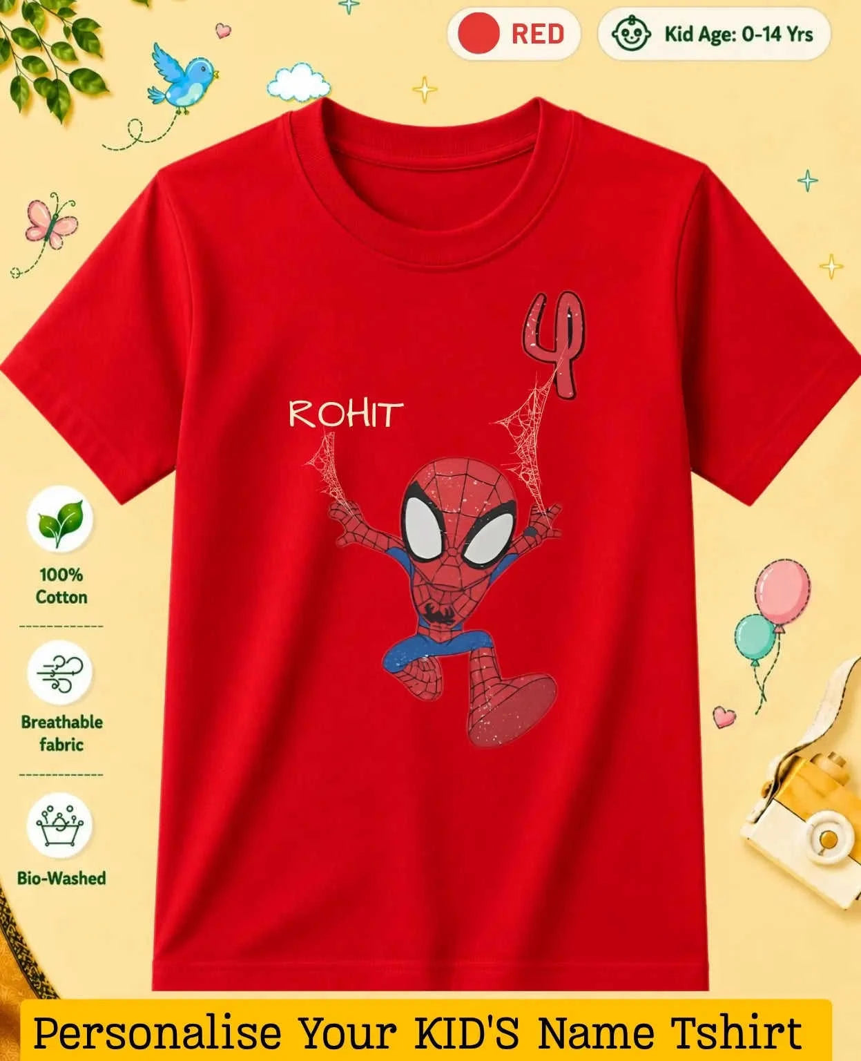 Hollywood Custom Kid Cotton Tshirt Swiftsoul