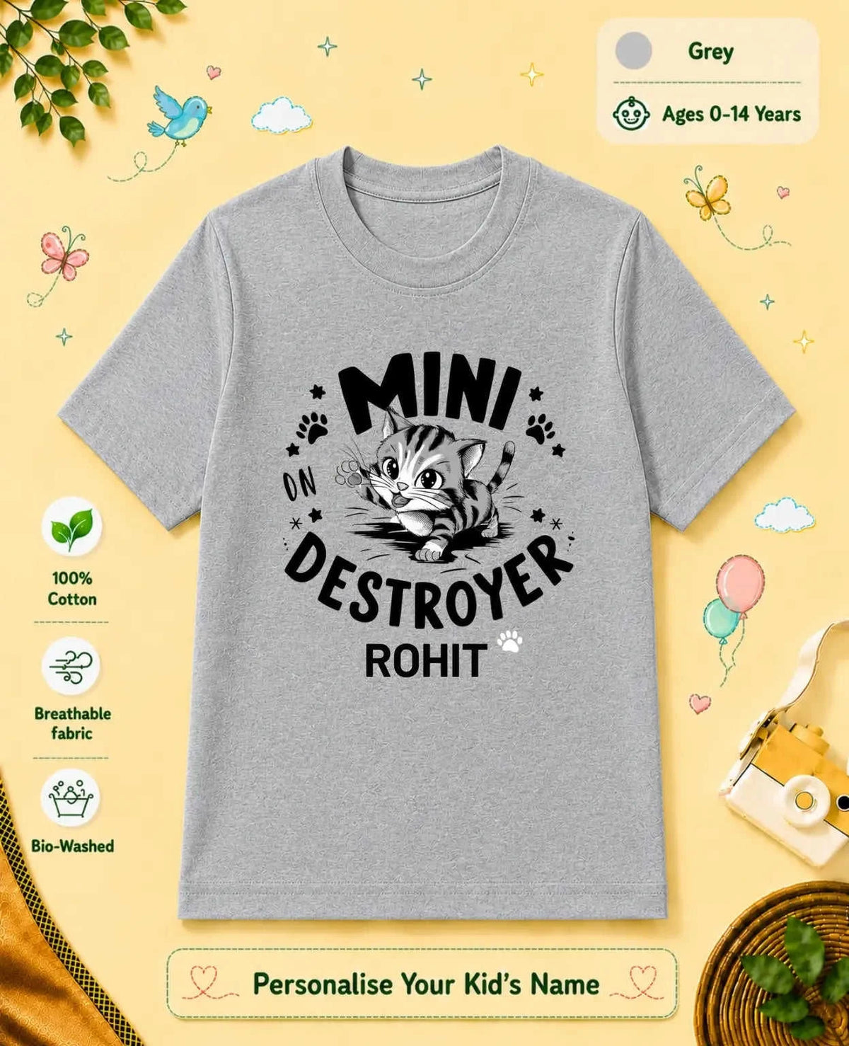 Hollywood Custom Kid Cotton Tshirt Swiftsoul