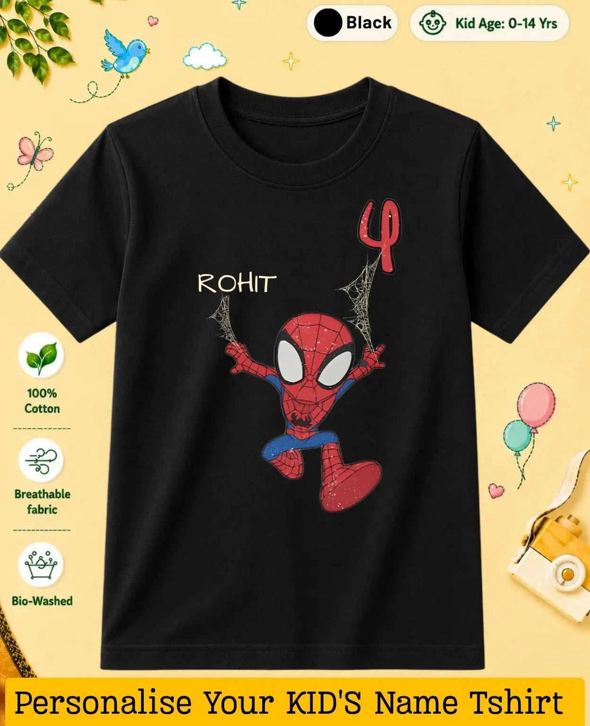 Hollywood Custom Kid Cotton Tshirt Swiftsoul