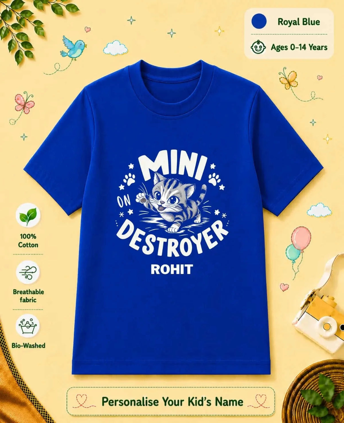 Hollywood Custom Kid Cotton Tshirt Swiftsoul