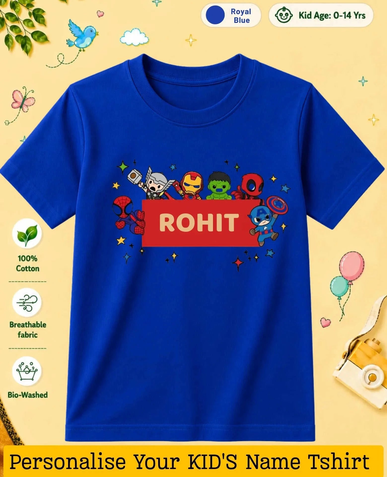 Hollywood Custom Kid Cotton Tshirt Swiftsoul