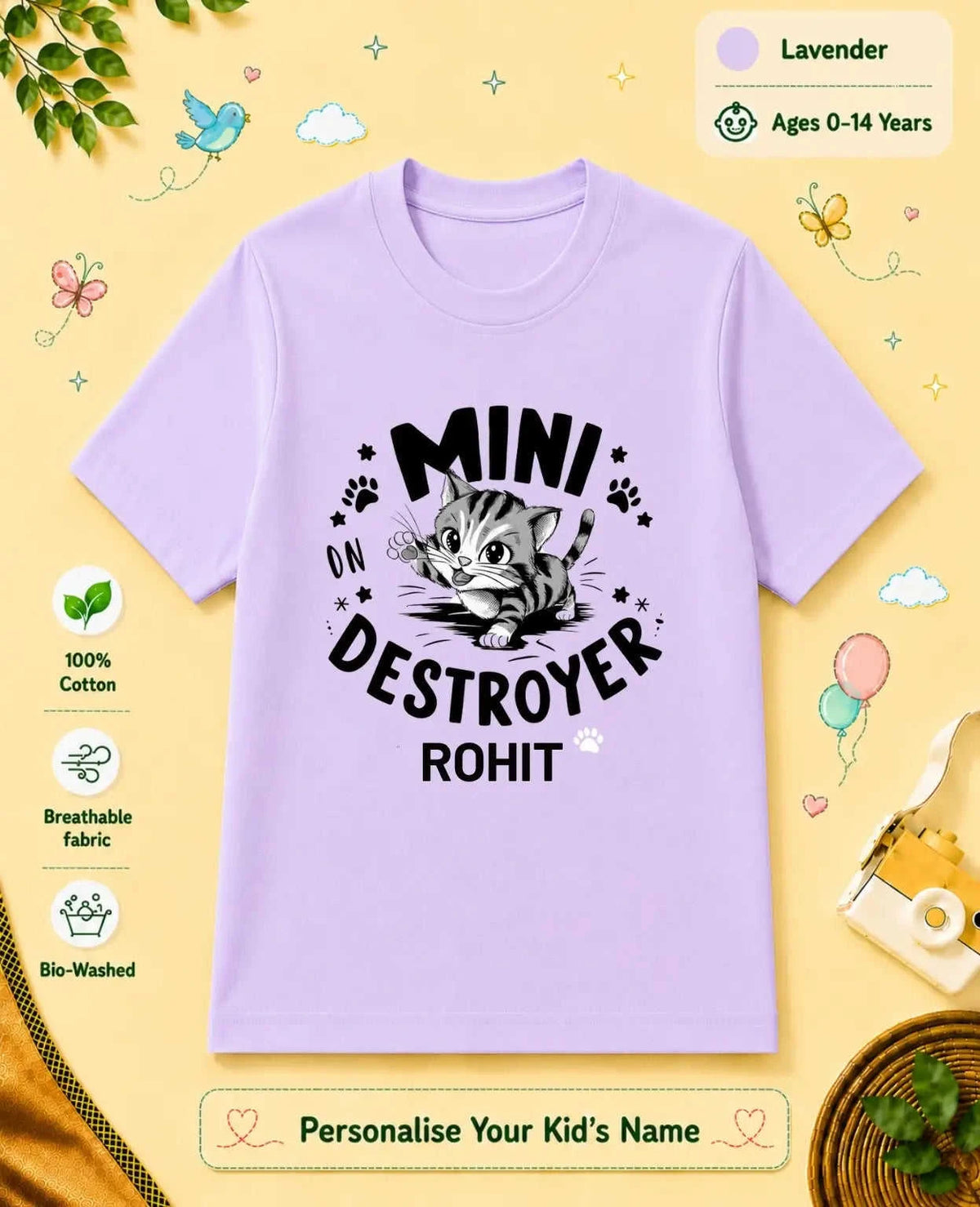 Hollywood Custom Kid Cotton Tshirt Swiftsoul