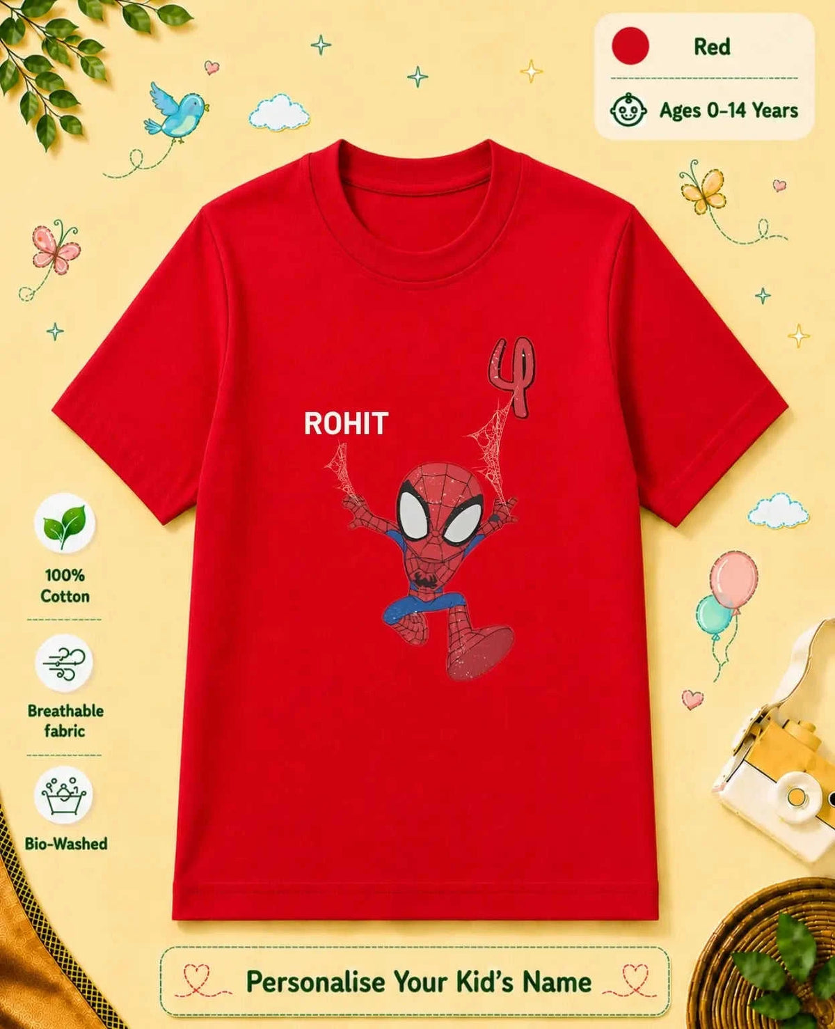 Hollywood Custom Kid Cotton Tshirt Swiftsoul
