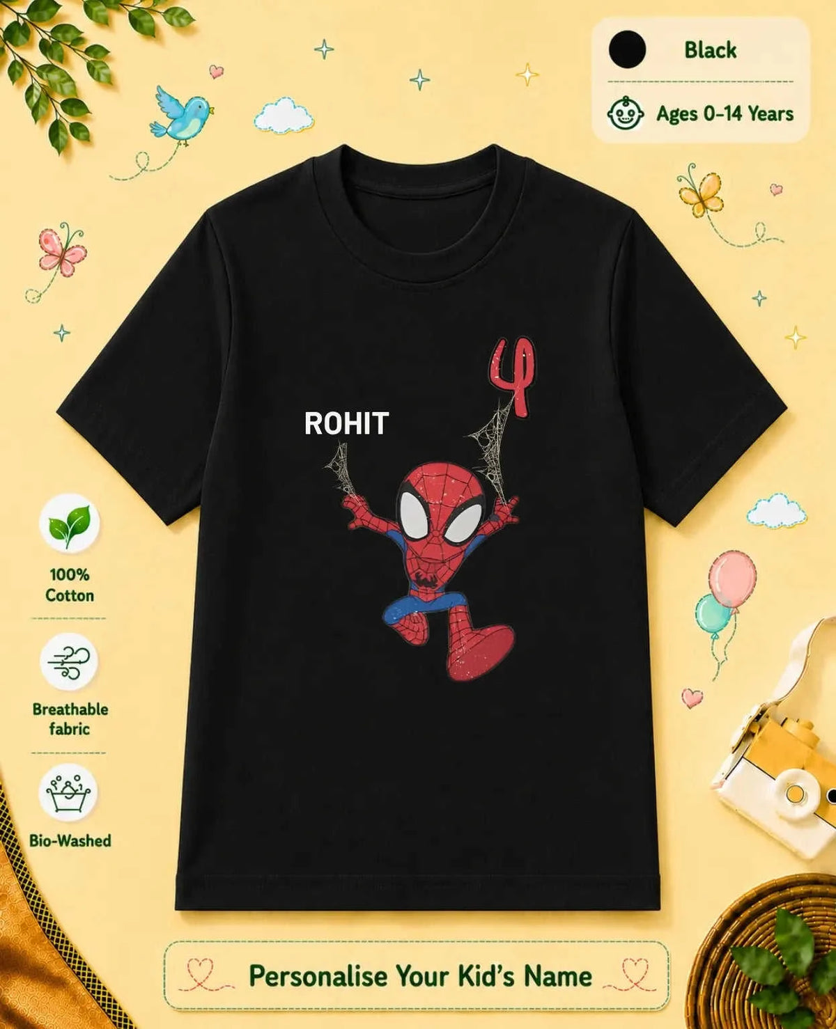 Hollywood Custom Kid Cotton Tshirt Swiftsoul