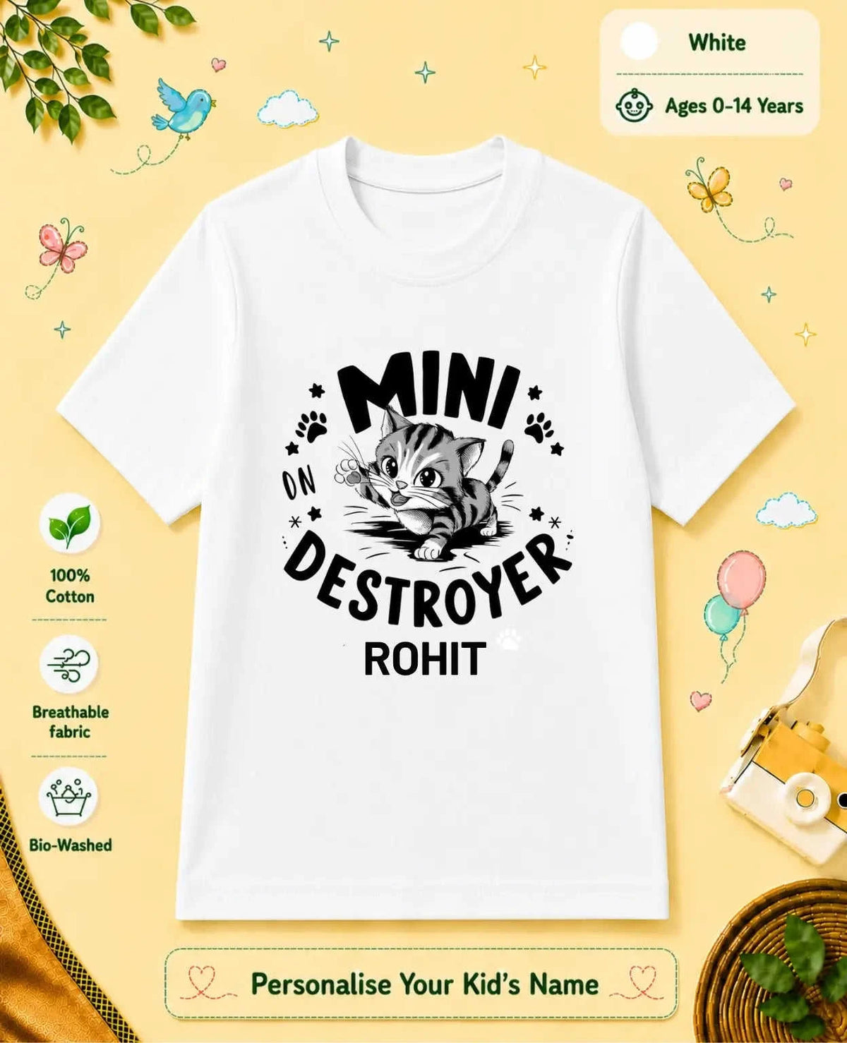 Hollywood Custom Kid Cotton Tshirt Swiftsoul
