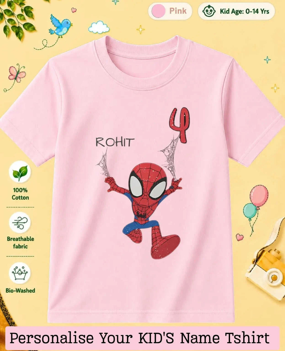 Hollywood Custom Kid Cotton Tshirt Swiftsoul