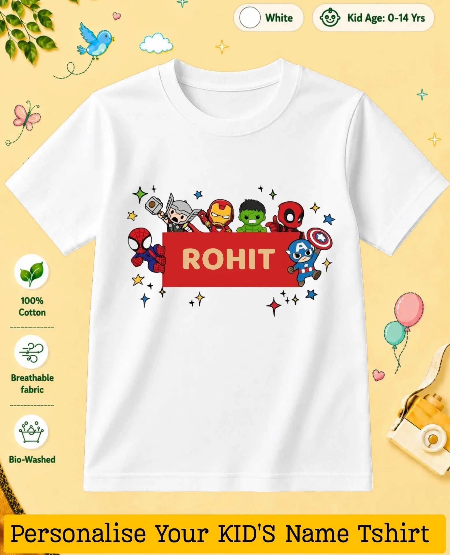 Hollywood Custom Kid Cotton Tshirt Swiftsoul