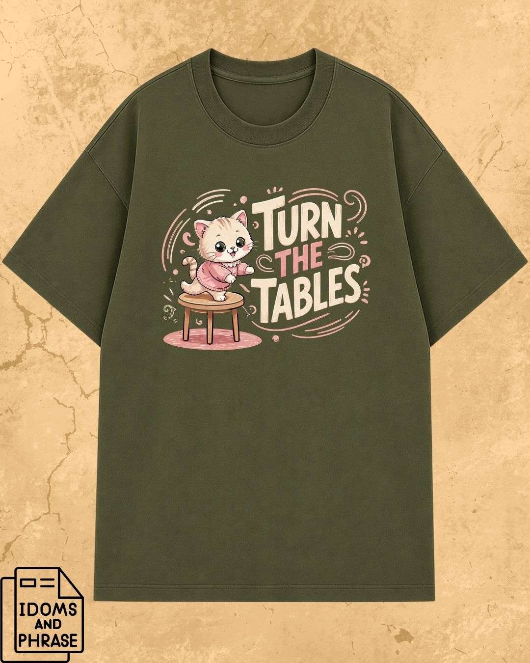 Idiom Whisker Cotton Tee Billien LLC 