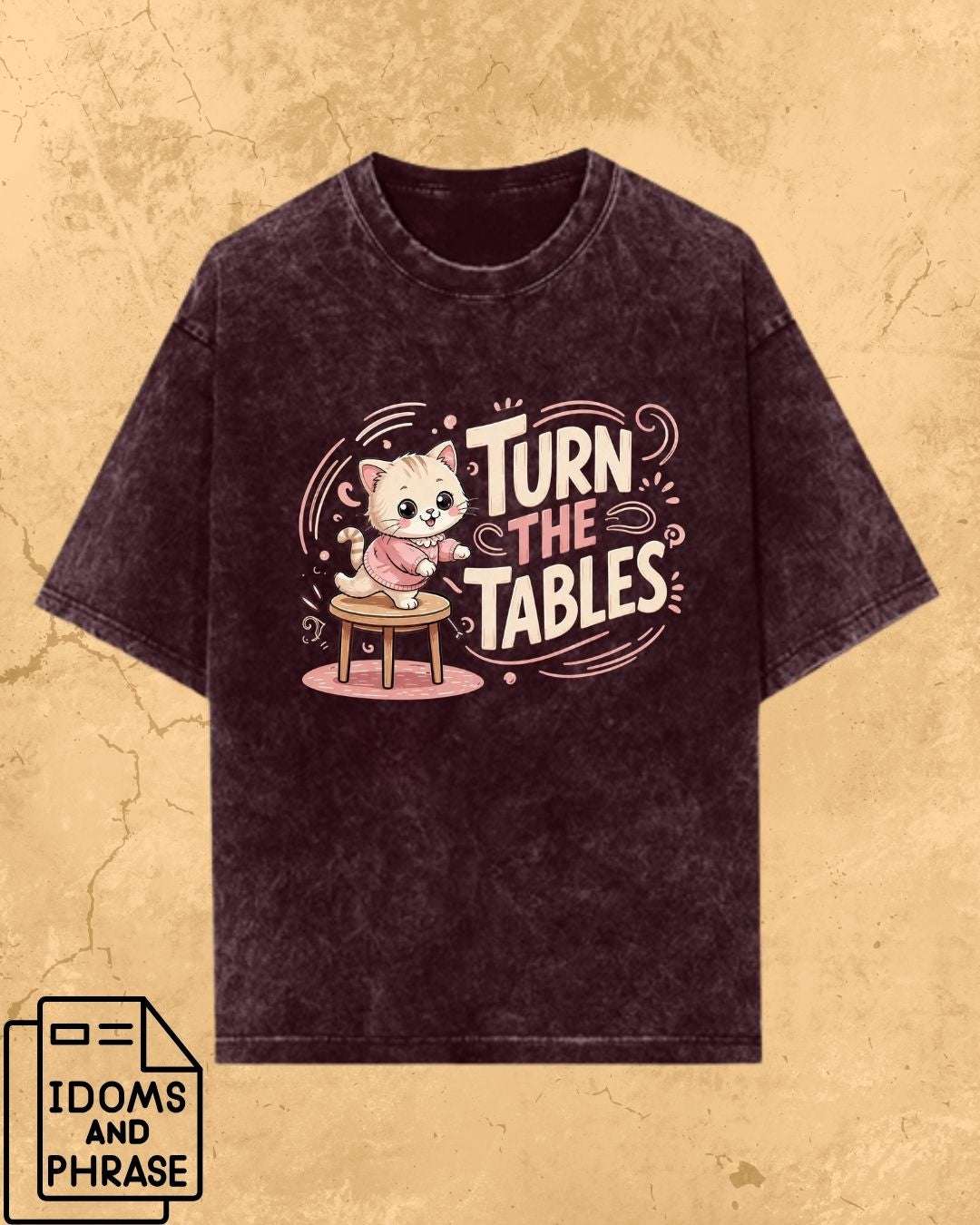 Idiom Whisker Cotton Tee Billien LLC 
