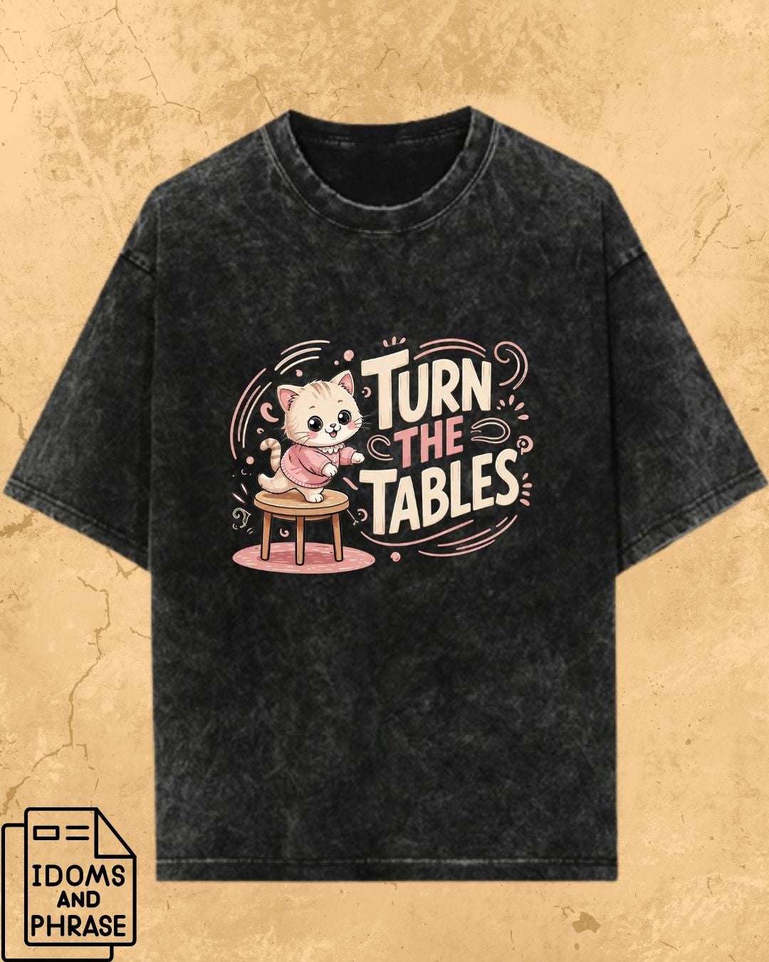 Idiom Whisker Cotton Tee Billien LLC 