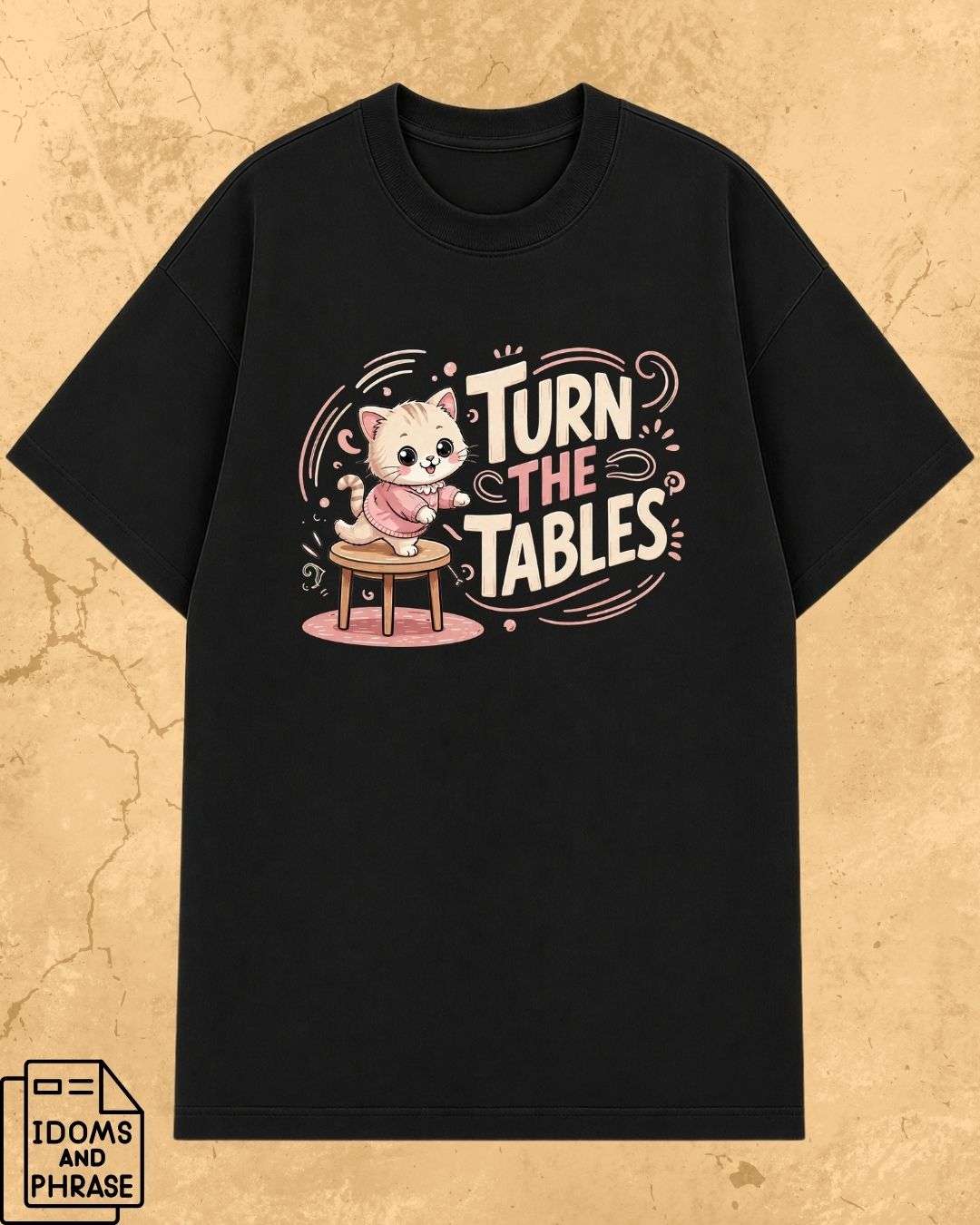 Idiom Whisker Cotton Tee Billien LLC 