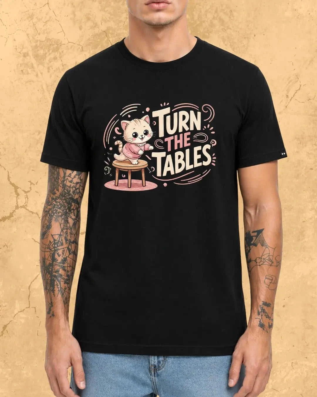 Idiom Whisker Cotton Tee Swiftsoul