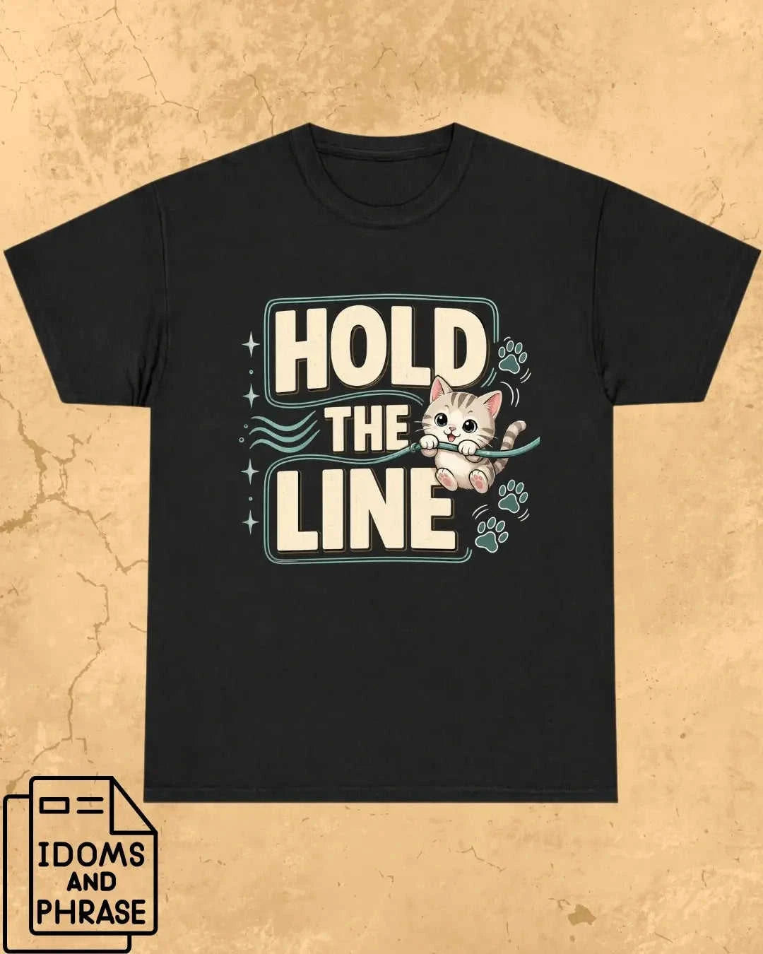 Idiom Whisker Cotton Tee Swiftsoul